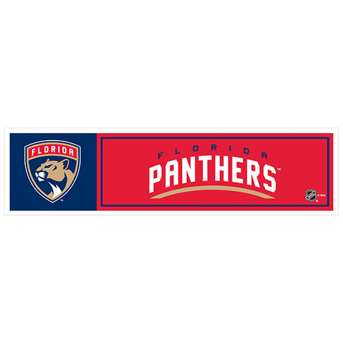 NHL Florida Panthers 11" x 3" Bumper Sticker